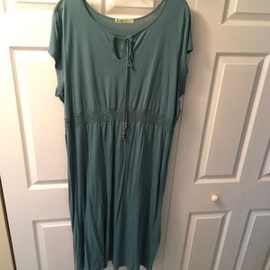 Old Navy Maxi Dress with Cap Sleeves